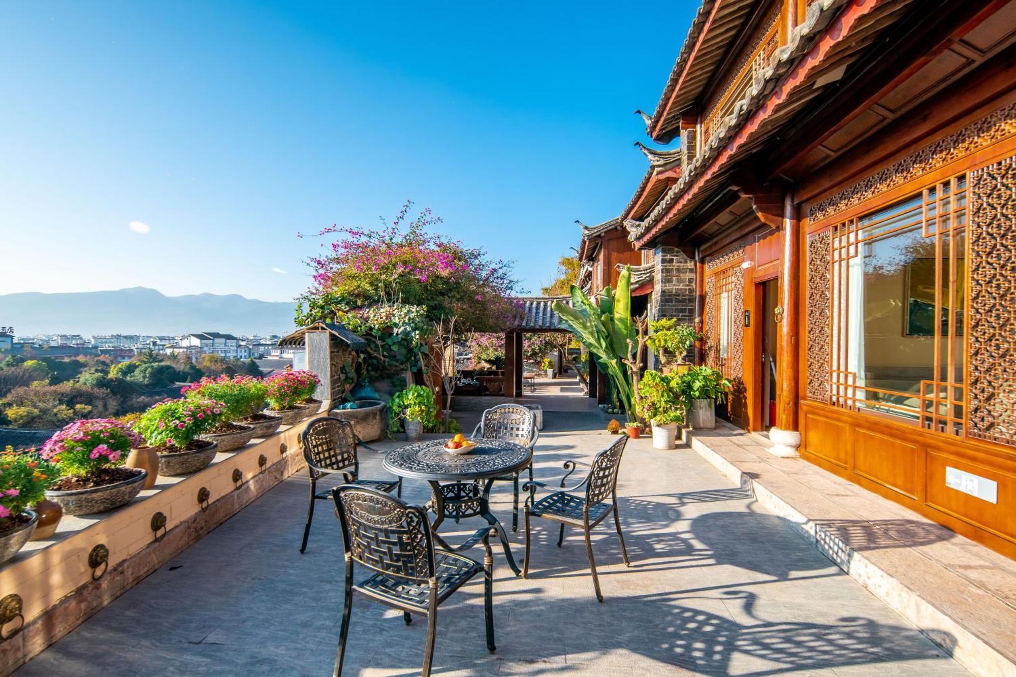 Lijiang Byw Mount View Inn ภายนอก รูปภาพ
